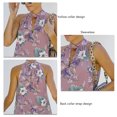 thumbnail image 4 of Camiseta Sin Mangas Con Cuello Halter Para Mujer, Camiseta Sin Mangas De Verano Con Cuello Hueco Y Corte Suelto Con Correa Trasera, Ropa Transpirable, Poliéster Suave Para La Vida Fyydes Cocina, Decoración y Otros, 4 of 5