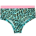 thumbnail image 3 of Harry Bear Girls Leopard Print Underwear 5 Pack | Sizes 7-14, 3 of 3
