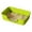 Green, variant on Cat Litter Box Semi-Enclosed, High Sided Anti-Splatter Litter Pan with Scoop, Odor Control, for Indoor Small to Medium Cats 17 Inch,Beige