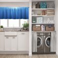 thumbnail image 5 of LALILO Kitchen Curtain Valance Underwater Underwater Rod Pocket Window Curtain 52"x 18" Set of 2, 5 of 5