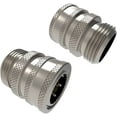 thumbnail image 2 of New Garden Hose Stainless Steel ¾” Quick Connect Fitting Plug & Coupler Set of 1, 2 of 6