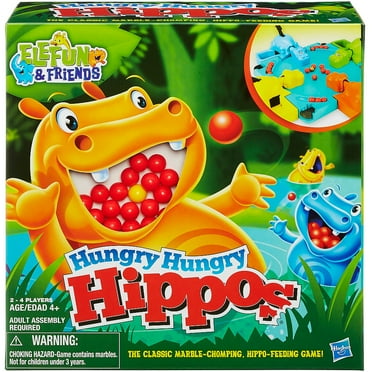 Elefun & Friends Hungry Hungry Hippos Game