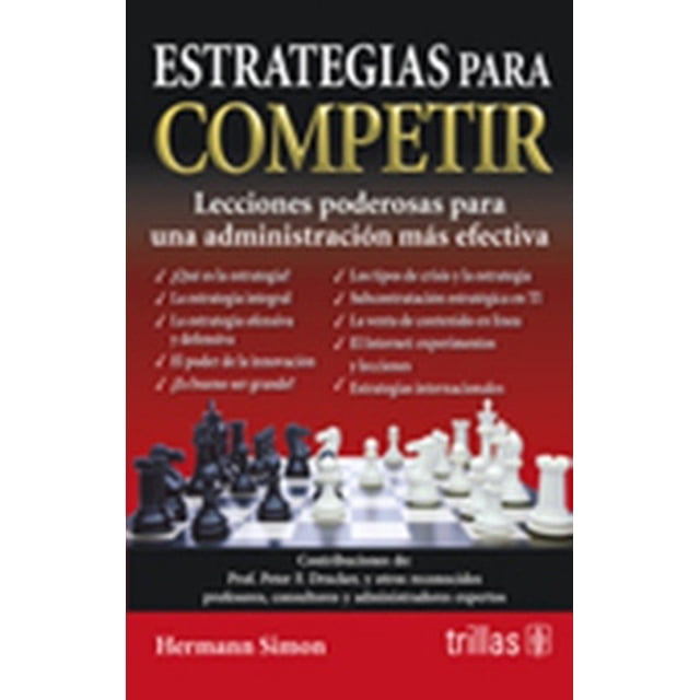 Estrategias para Competir Trillas HERMANN SIMON Lecciones Poderosas para una Administracion Más Efectiva