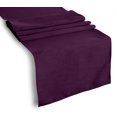 thumbnail image 1 of Tablecloth Runner Polyester 12 X 72 Inch Plum by Broward Linens, 1 of 3