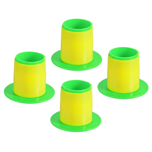 Unique Bargains 2 Inch Shrink Wrap Handle, 4pcs Stretch Wrap Dispenser Stretch Film Dispenser Plastic Hand for Furniture Wrapping