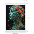 thumbnail image 2 of Diamond Art Kits for Adults - Nature Goddess Floral Headpiece 5d Diamond Painting for Adults, Diamond Art for Adults Beginners, Frameless Diamond Painting Kits for Adults for Home Wall Decor, 2 of 7