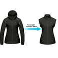 thumbnail image 3 of Little Donkey Andy Women's Quick-Dry Running Jacket UPF 50+ Cycling Jacket with Detachable Sleeves and Hood Size S, 3 of 7
