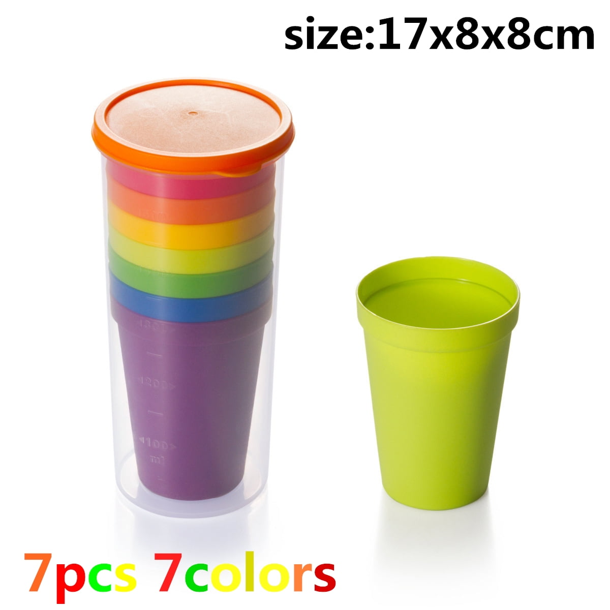 Counting Bears With Stacking Cups Montessori Color Sorting Matching Game Toys 