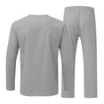 thumbnail image 4 of outfmvch hoodies for men casual solid long sleeve pant set pajamas lounge two piece womens tops mens sweaters grey, 4 of 8