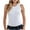 White tank tops for women, variant on Wycnly Tank Tops for Women Sexy Slim Fit Knitted Ribbed Vest Tops Summer Solid Round Neck Sleeveless Shirts Fashion Blouses Khaki s