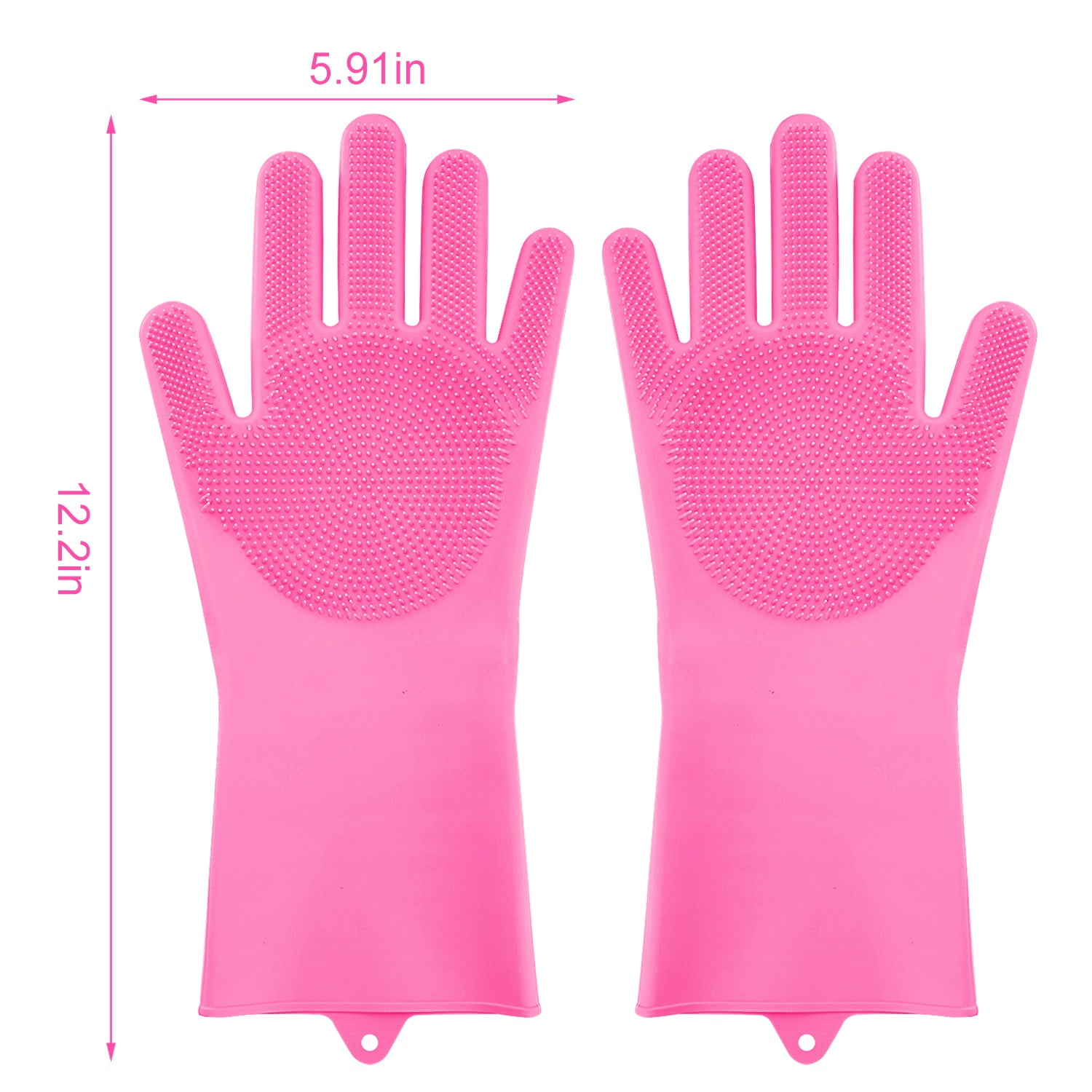 Kitchen HQ Silicone Scrubbing Gloves