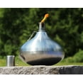 thumbnail image 5 of Seraphic Metal Citronella Torches for Outside - Large 30oz Table Top Torch, Stainless Steel, 5 of 6