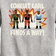 thumbnail image 3 of Toy Story - Carl Finds A Way - Toddler And Youth Crewneck Fleece Sweatshirt, 3 of 5