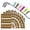 Brown, variant on HWHCGZ 300 PCS Tear Resistant Cable Labels, White Waterproof Cable Tags Wire Labels for Management, Cord Label Can Write On, Self Adhesive Wire Label Printable for Laser Printer and Handwriting