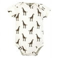 thumbnail image 5 of Touched by Nature Organic Cotton Bodysuits, Classic Safari Animals, 9-12 Months, 5 of 7