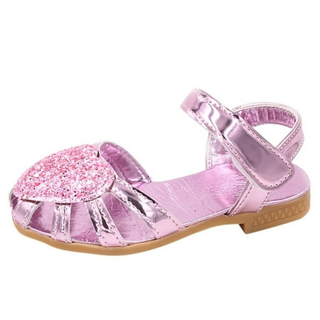

Qcmgmg Summer Infant Baby First Walkers Children 12M-13Y Flats Toddler Sandals