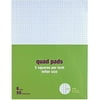 MyOfficeInnovations Graph Pads 8.5" x 11" Graph White 50 Sheets/Pad 412585