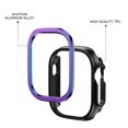 thumbnail image 2 of Dwitch Compatible Aluminum Alloy Bumper Case Apple Watch Series 9/8/7 45mm Hybrid TPU + Metal Shockproof & Anti-Scratch Protective Case for Apple iWatch 45 mm Case,Colourful, 2 of 3
