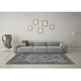 thumbnail image 3 of Ahgly Company Indoor Square Abstract Gray Modern Area Rugs, 7' Square, 3 of 4