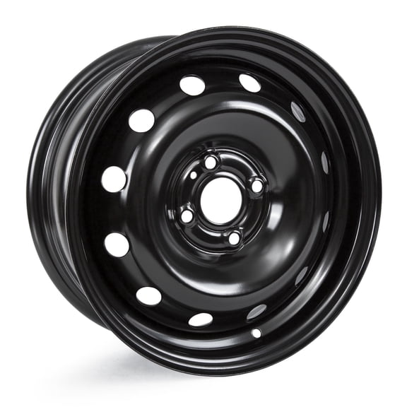 15" Wheel for Honda Fit 2015-2022 15x6 inch Black Steel Rim