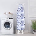 thumbnail image 3 of HELLHERO Ironing Board Covers 15x54 Inch Stretch Fit Anti-Slip Soft Fabric Ironing Board Covers for Friends, 3 of 5