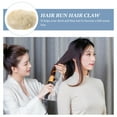 thumbnail image 4 of Worgeous  Contract Hair Buns Women Claws Toppers Bride Women's Yellow, 4 of 7