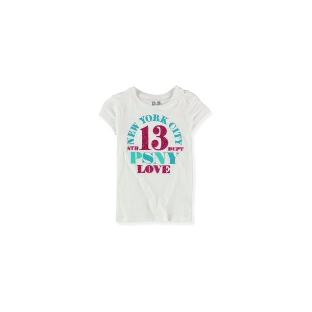 Aeropostale Girls New York City 13 Graphic T-Shirt, Blanco, M (10)