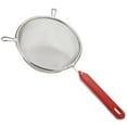 thumbnail image 1 of Coofit Double Fine Mesh Strainer Stainless Steel Wire Sieve Sifter with Plastic Handle, 1 of 10