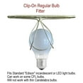 thumbnail image 2 of 5x8x7 Empire Linen Edison Clip On Lamp Shade Kale Green, 2 of 2