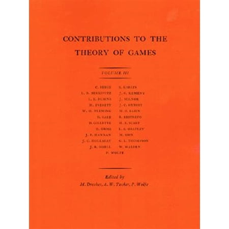 Pre-Owned Annals of Mathematics Studies Contributions to the Theory of Games Book 39 (Paperback)