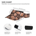thumbnail image 2 of Salouo Beautiful Fox Pattern Sport Sun Visor Hats,1-Piece of Adult Sunscreen Visor Cap Adjustable Sun Hat for Outdoor Activities Fits for Women and Men (One Size), 2 of 6