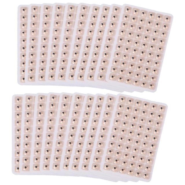 Pegatina para El Cuidado La Auriculoterapia Semillas Vaccaria Pasta Los Oídos Relajación Efectiva Fácil Usar 300/1200 Uds.