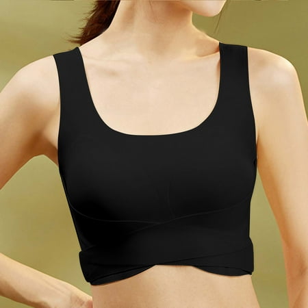 

Meichang Women s Sports Bras Wireless Support T-shirt Bra Seamless Padded Bralettes Shapewear Yoga Training Bras