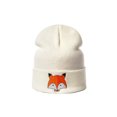 thumbnail image 2 of AvoDovA Cartoon Fox Knitted Caps For Children Boys Girls Autumn Winter Warm Casual Cute Cotton Elastic Breathable Beanie Hat, 2 of 2