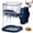 Navy Blue, variant on Manual Nut Grinder Hand Crank Peanut Walnut Chopper Mill for Kitchen Baking Navy Blue