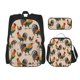 thumbnail image 1 of Balery Rooster Mochila Escolar 3 en 1 para Niños - Mochila Resistente con Lonchera Térmica y Estuche - Mochila Escolar para Niños y Niñas, 1 of 7