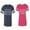 Men Navy / Women Pink, variant on Nothing Sense Makes When A Part Matching Couple Cotton Jerseys (Men Navy / Women Black) (Men S / Women S)