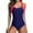 Red/White, variant on Women's One-piece Sports Swimsuit Athletic Swimwear Water Aerobic Bathingsuit