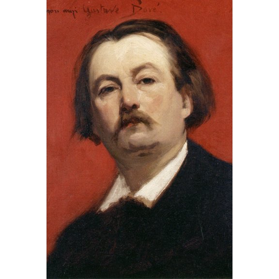 24x36 gallery poster, Gustave Dore by Carolus-Duran (1877)