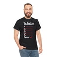 thumbnail image 4 of DJH Apparel | To Do List Funny Unisex T-Shirt, 4 of 4