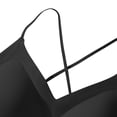 thumbnail image 4 of Nilvkv Jelly Bra, Bras for Women, Womens Solid Wireless Push Up Breathable Jelly Everyday Bra Black 32ABC, 4 of 5