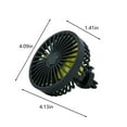thumbnail image 3 of XGFHYJEH Car Fan, Fan for Car, Portable Fan for Car, Car Fan for Dashboard, Usb Fan for Car, Car Fans that Blow Cold Air, Car Fans for Cooling inside a Car, 3 of 6