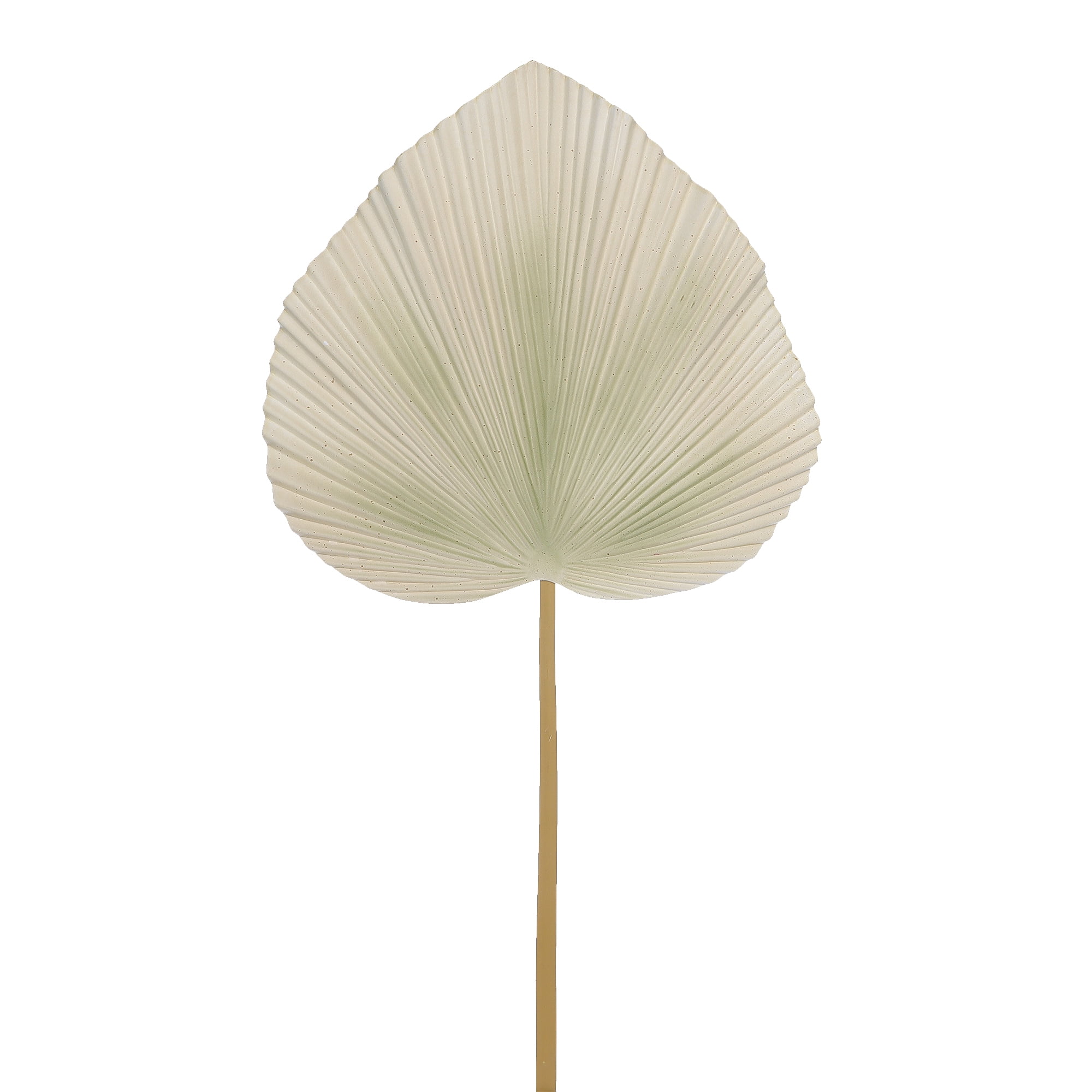 (2 pack) Mainstays 26 inch Artificial Natural Fan Palm Leaf Stem  - Everyday / Greenery / Artificial Plant / For Vase