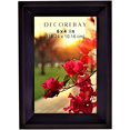 thumbnail image 1 of Decorebay Home Solid Wood Single Photo Display Picture Frames - Black Brown, 1 of 3