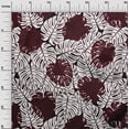 thumbnail image 3 of oneOone Viscose Chiffon Brown Fabric Tropical Sewing Craft Projects Fabric Prints By Yard 42 Inch Wide, 3 of 4