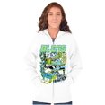 thumbnail image 4 of The Smurfs Kanji Bless the Hustle Unisex Plus Size Zip Hoodie Brisco Brands 2X, 4 of 5