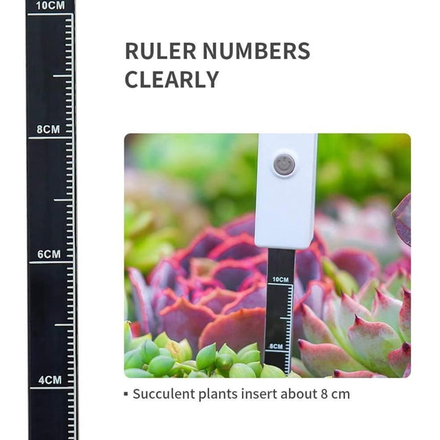 Medidor de humedad del suelo para plantas, herramienta de humedad del suelo para el cuidado de plantas de interior, medidor de agua para plantas, lectura instantánea