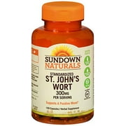 Sundown St. Johns Wort Capsules, Supports a Positive Mood, 150 Count