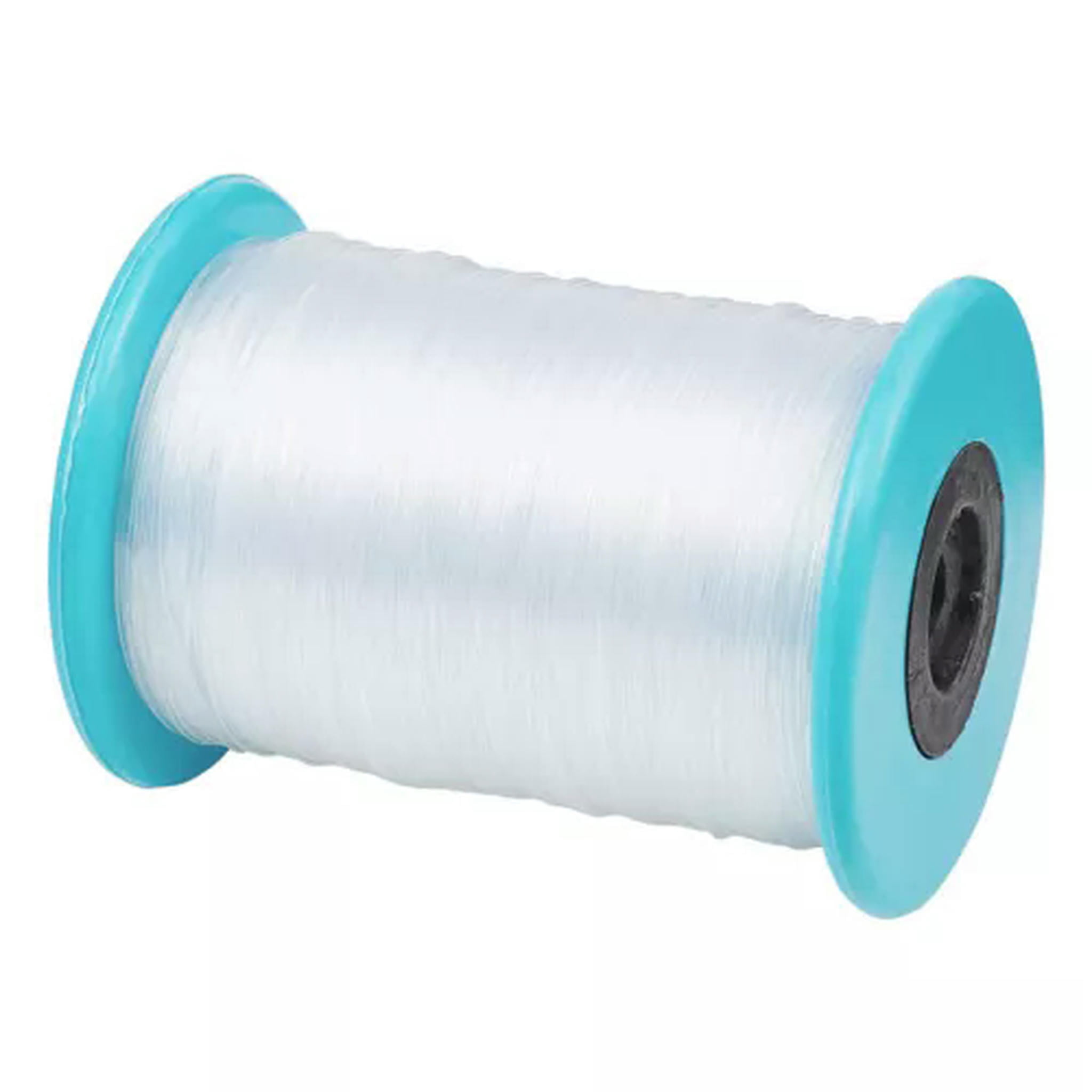EOEMY 1 Roll White Fishing Thread Nylon Wire Beading Bracelet Cords String 0.2~0.8mm-0.7mm