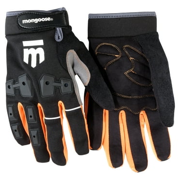 Mongoose Full Finger Gloves, Black